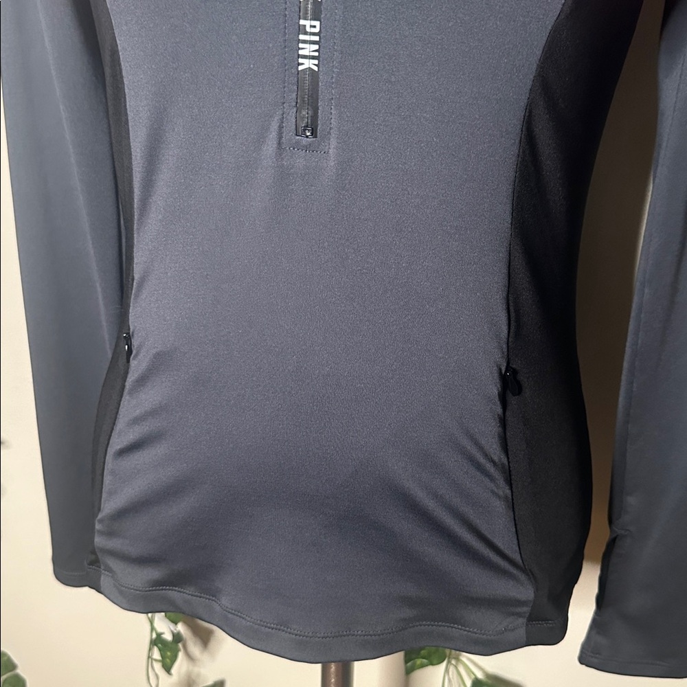 VS PINK Quarter Zip Workout Jacket - Picture 3 of 6